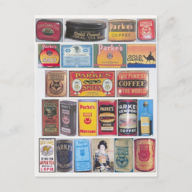 Parke's Products Postcard (Front)