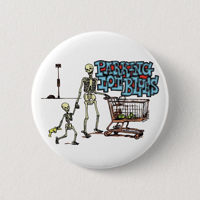 Parking Lot Blues button (Front)