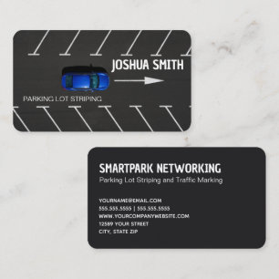 Parking Lot Striping Business Card