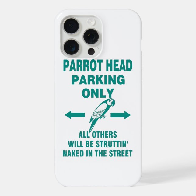 Parking only  iPhone case (Back)