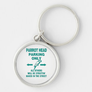 Parking only  key ring