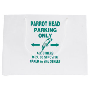 Parking only  large gift bag
