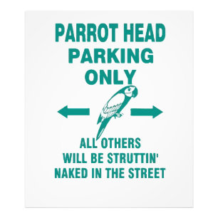 Parking only photo print