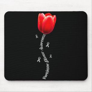 Parkinson Disease Awareness Tulip April Month Mouse Pad
