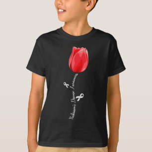 Parkinson Disease Awareness Tulip April Month T-Shirt