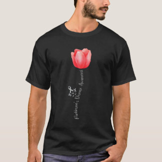 Parkinson Disease Awareness Tulip - April National T-Shirt