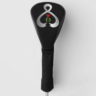 Parkinson"s Awareness Ribbon Golf Head Cover