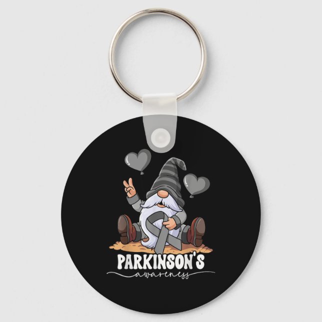 Parkinsons Awareness  Key Ring (Front)