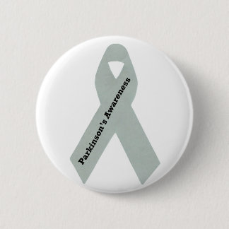 Parkinson's Awareness Ribbon 6 Cm Round Badge
