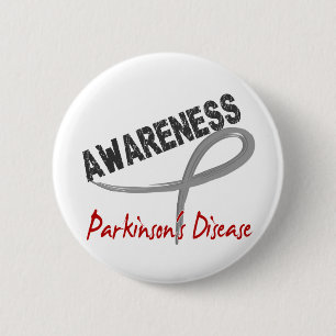 Parkinson's Disease Awareness 3 6 Cm Round Badge