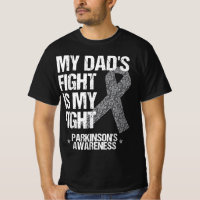 Parkinson's Disease Awareness Dad;s Fight Silver R