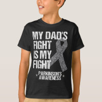 Parkinson's Disease Awareness Dad;s Fight Silver R