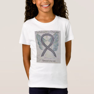 Parkinson's Disease Awareness Ribbon Angel Shirt
