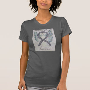 Parkinson's Disease Awareness Ribbon Angel Shirt