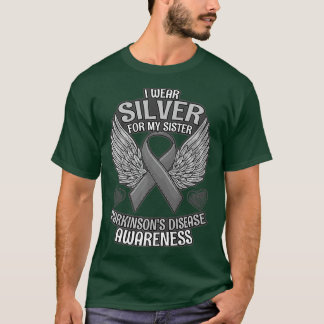 Parkinsons Disease Awareness Sister Support T-Shirt