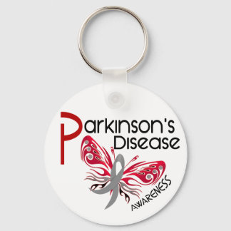 Parkinsons Disease BUTTERFLY 3.1 Key Ring