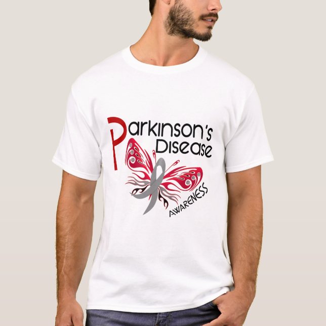 Parkinsons Disease BUTTERFLY 3.1 T-Shirt (Front)