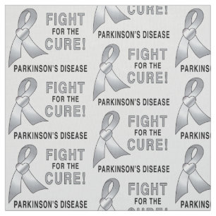 Parkinson's Disease: Fight for the Cure Fabric