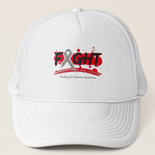 Parkinson's Disease FIGHT Supporting My Cause Trucker Hat