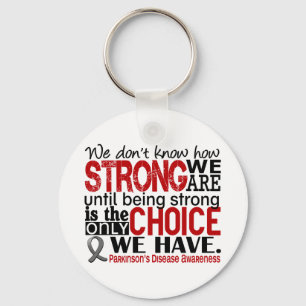 Parkinson's Disease How Strong We Are Key Ring
