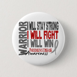 Parkinson's Disease Warrior 6 Cm Round Badge