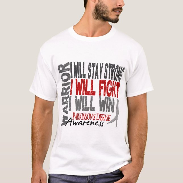 Parkinson's Disease Warrior T-Shirt (Front)