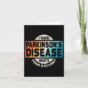 Parkinsons T Shirt Disease Awareness Survivor Gift Card