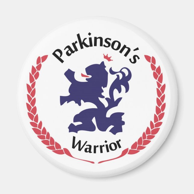 Parkinsons Warrior Magnet (Front)
