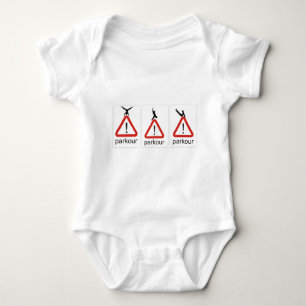 parkour awesomenesss baby bodysuit
