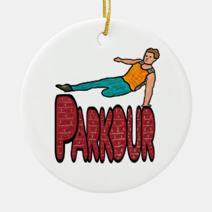 Parkour Ceramic Tree Decoration