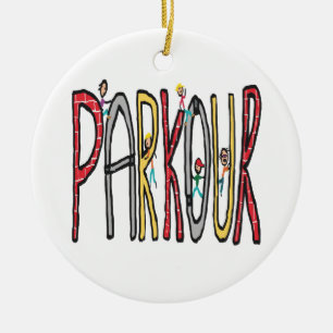Parkour Ceramic Tree Decoration