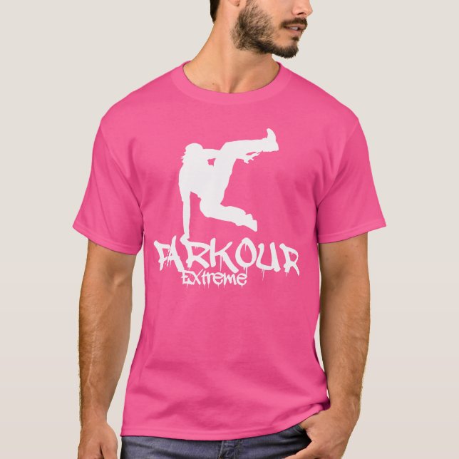 Parkour City Jumper 	 Parkour Free Running Tee (Front)