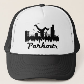 Parkour City Trucker Hat