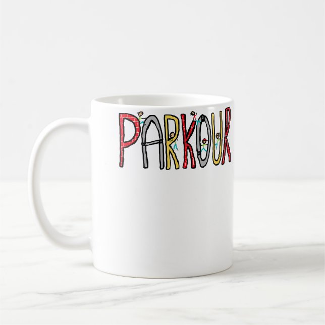 Parkour Coffee Mug (Left)