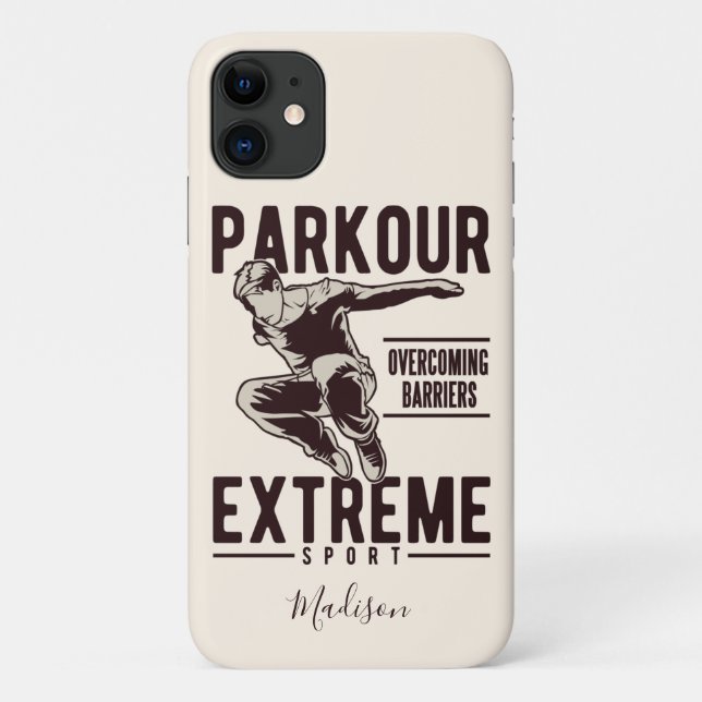 PARKOUR custom name phone cases (Back)