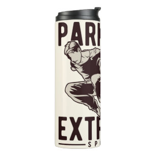 PARKOUR custom name tumbler