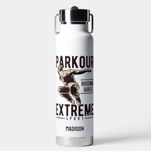 PARKOUR custom name Water Bottle