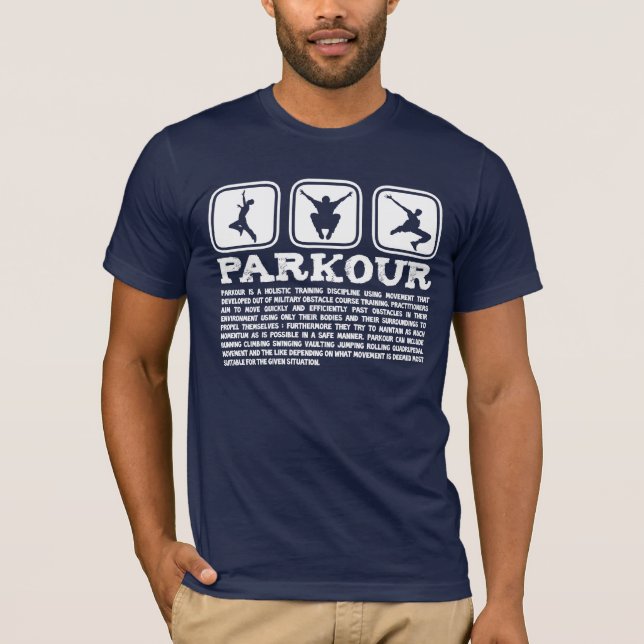 Parkour Definition T-Shirt (Front)