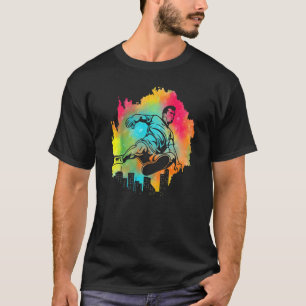 Parkour extreme athlete parkour runner funny sayin T-Shirt