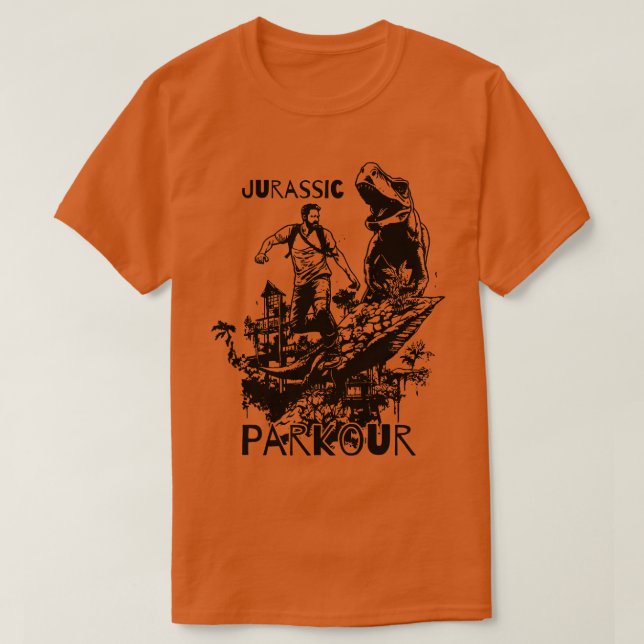 Parkour Free Running T-Shirt (Design Front)