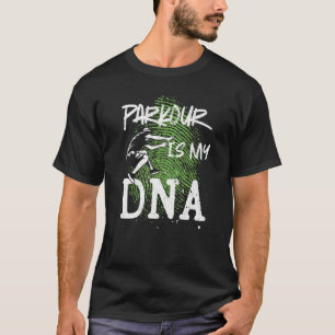 Parkour Free Running Traceur Dna Vintage Parkour I T-Shirt