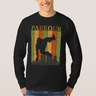 Parkour Free Running Traceur Freestyle Extreme Spo T-Shirt