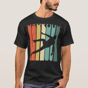 Parkour Free Running Training Traceur Retro Boys S T-Shirt
