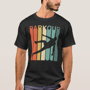 Parkour Free Running Training Traceur Retro Boys S T-Shirt