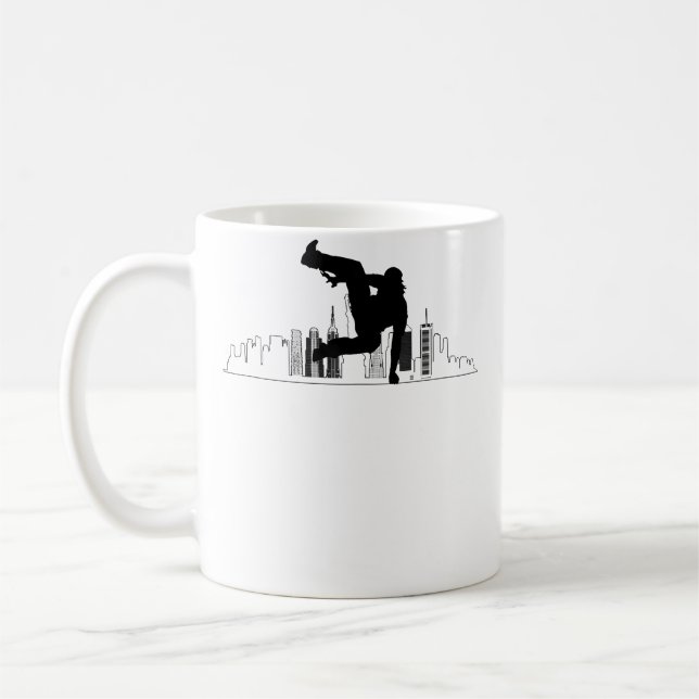 Parkour Freerunning Freerunner Coffee Mug (Left)
