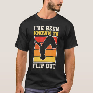 Parkour Freerunning Traceur Athlete Backflip Ive B T-Shirt