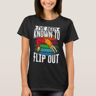 Parkour Freerunning Traceur Athlete Backflip Ive B T-Shirt
