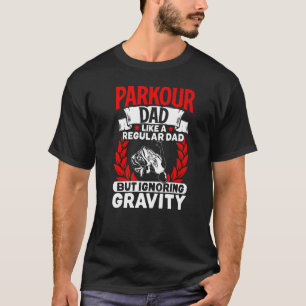 Parkour Freerunning Traceur Athlete Backflip Parko T-Shirt