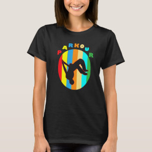 Parkour Freerunning Vintage Retro Freestyle Acroba T-Shirt