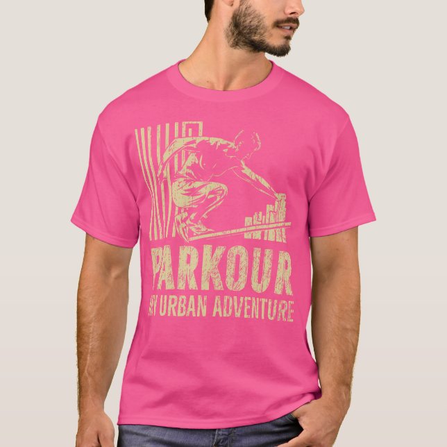 Parkour My Urban Adventure Parkour T-Shirt (Front)